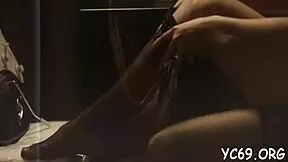 Beautiful young woman’s horse riding abilities