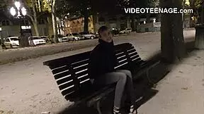 skinny teen does shaved porn casting with dildo