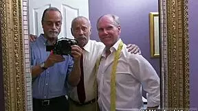 old young 18+ bi and ivy impresses with her gigantic bra-stuffers and ass