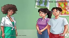 Summertime Saga: signed up for the competition to get good marks