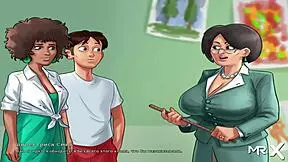 Summertime Saga: signed up for the competition to get good marks