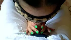 petite teen jennifer milano performs an amateur blowjob session