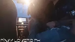 Sex scandal in the car, so delicious! 😍