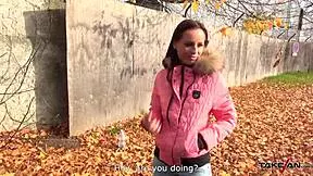 hot czech amateur girl got picked up for a casual encounter