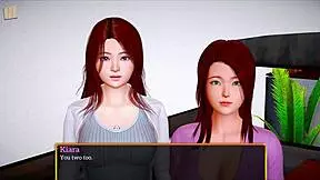 Oh No, My New Family Game Has Big Tits Teens!