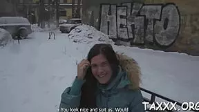 Nude legal age teenager gets banged on camera in reality group scene