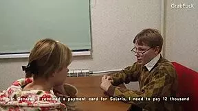 Dominant teen rides her fuck doll in wild session.