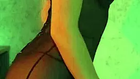 Feeling so excited in this hottest lingerie try on haul, petite brunette dancing naked.