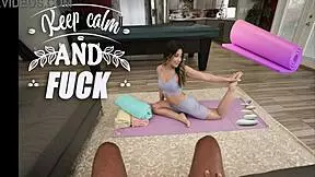 Virtual Porn - Helping To Stretch Out Petite 18+ Latina Xxlayna Marie Yoga