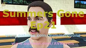 homemade 3d anime summer adventure