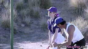 Busty stepdaughter gets her big tits fucked by monster cock 😈