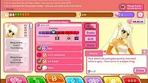 Crush Crush Moist and Uncensored Part 1: Blonde Teen Drives Wild Sex Game!