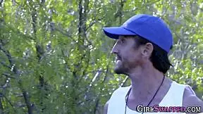 Busty stepdaughter gets her big tits fucked by monster cock 😈