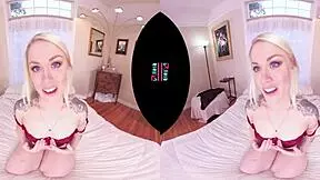 Vrhush Ash Hollywood Undresses For POV VR Masturbation In California
