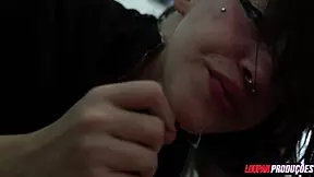 Brazilian teen with small tits performs in amateur pov video.