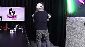 yo, check aline fischborn’s wild blowjob and striptease, hubby naked too! 😜