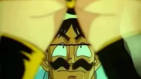 Medical BJ Whore in Threesome Anime Sex!