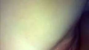 amateur teen 18+ plays with double dildo for masturbation