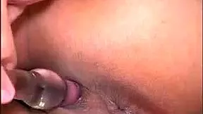 Petite brunette with shaved pussy takes monster cock on cam, watch before deleted! 📹