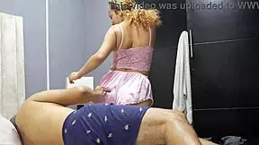 Hey, I need to feel your cock inside me, stepdad, let’s do this now