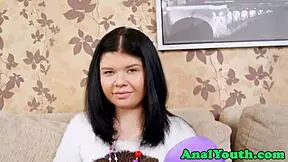 Classy European Babe Gets Anal Pounded Right After Yoga Session