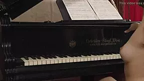 Virgin casting session with Danu Nebudu features close-up teasing and softcore play.