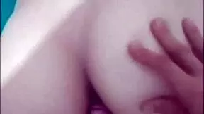 Married bride invites neighbor in for water at wedding