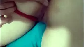 Married bride invites neighbor in for water at wedding