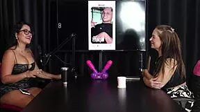 Teen 18+ in sheer red gets punched, likes it, asks for tinder match in bisexual swingers compilation