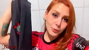 Novinha Flamenguista Fucking Deliciously, She Twerks So Much!