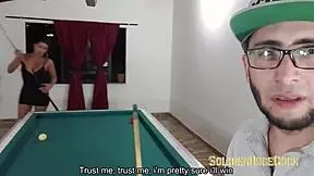 Soldier's big dick satisfies Mariana