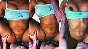 Petite Latina teen stepdaughter's tight pussy requires careful handling on first cheating encounter