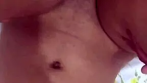 Latina Teen 18+ Bathes Cousin's Dick With Her Delicious Milk