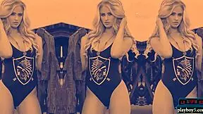 Check out this perfect Argentinian model stripping down from her tiny bikini for the camera