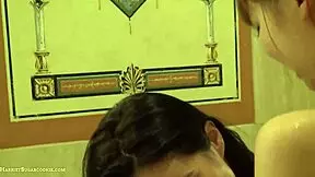 Ever Seen a Busty Lesbian Milf and Teen in Bath?