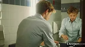 deeper abigail mac fucks her young employee in the bathroom