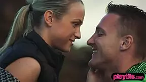 who knew a nasty photographer would screw his model outdoors?