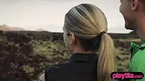 who knew a nasty photographer would screw his model outdoors?