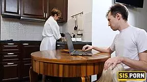 Hey man, I just banged my blonde stepsis after a sneaky blowjob