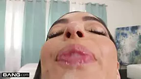 Emily Willis squirts on monster cock during hardcore anal.