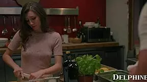 Delphine Films- Maya Woulfe Drilled by Two Massive Cocks