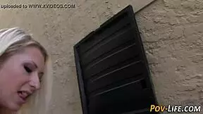 Sucking Pov Teen 18+ Spunks In Outdoor Doggy!