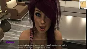 WVM 113: Chatting with Stunning Pink-Haired Milf in Hot 3D Scene!