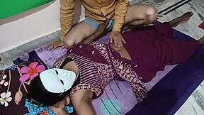 Girlfriend seduces husband in bedroom with dirty passion