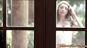 Glamcore lesbian gets pleasured by stepdaughter