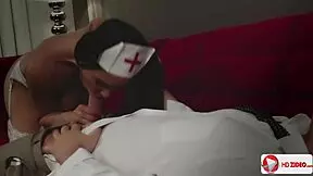 Nurses get naughty on camera