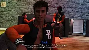 being a dik dik route 152 featuring anime brunette characters