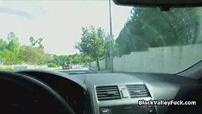 ebony teen picked up for intimate encounter on leaked sex tape