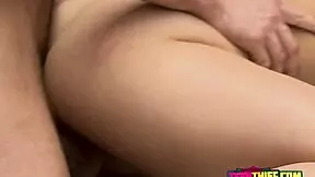 Emily whines taking officer's cock after stealing