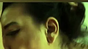 Teen Agatha Ludovino gives wonderful oral to Oscar Luz's monster cock, sucking big dick with her big ass on display